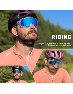 Gafas de Ciclismo SCVCN DZ-S145 Polarizadas UV400 2