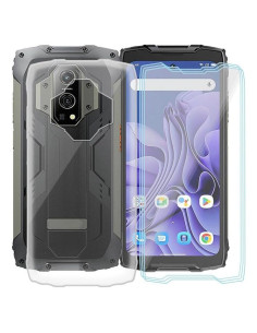 Funda TPU Transparente para Blackview BV9300 + 3 Protectores