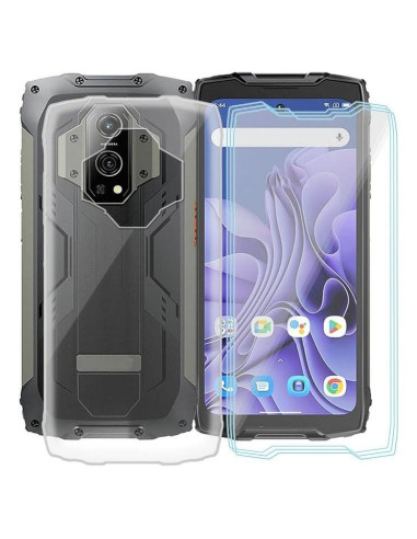 Funda TPU Transparente para Blackview BV9300 + 3 Protectores