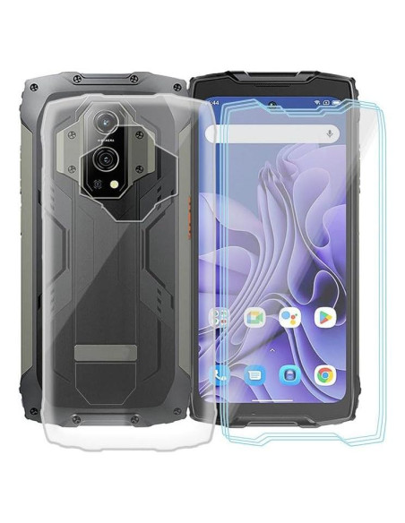 Funda TPU Transparente para Blackview BV9300 + 3 Protectores