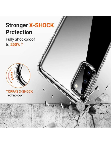 Funda TPU Transparente para Blackview BV9300 + 3 Protectores