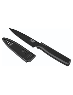 Cuchillo de Pelar Kuhn Rikon COLORI 10.16 cm Negro