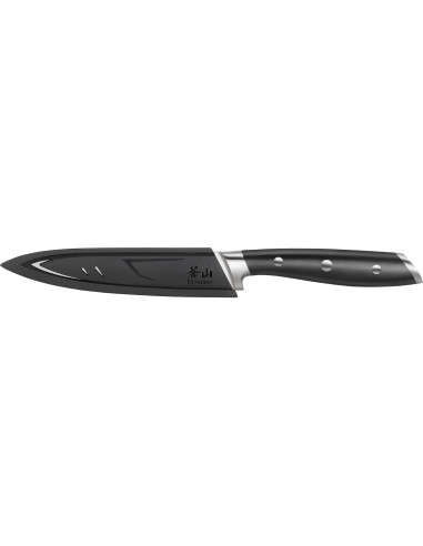 Cuchillo de Utilidad Serrado Cangshan ALPS 502759 12.7 cm Negro