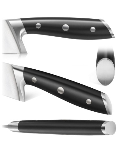 Cuchillo de Utilidad Serrado Cangshan ALPS 502759 12.7 cm Negro