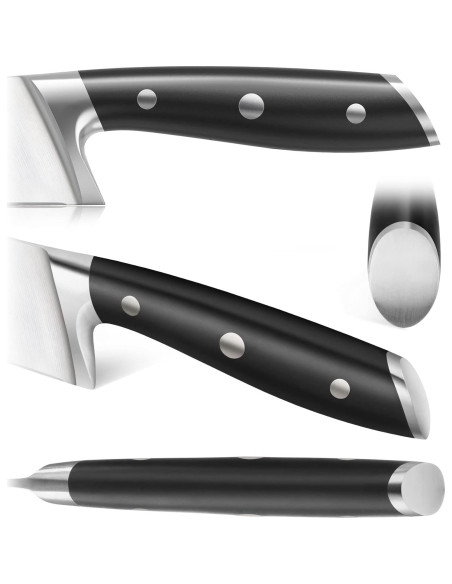 Cuchillo de Utilidad Serrado Cangshan ALPS 502759 12.7 cm Negro