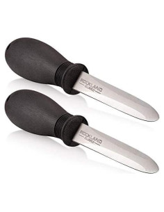Set de 2 Cuchillos para Abrir Ostras Rockland Guard - Acero Inoxidable
