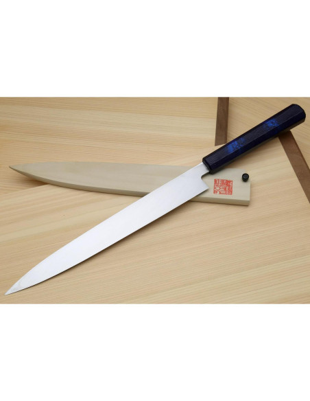 Cuchillo Yanagi Sashimi Yoshihiro 30cm Acero Inoxidable AUS8