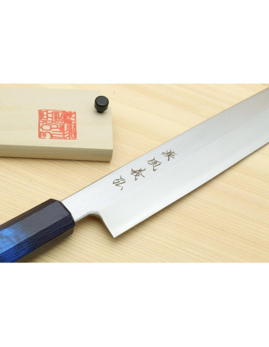 Cuchillo Yanagi Sashimi Yoshihiro 30cm Acero Inoxidable AUS8