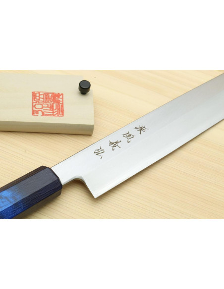 Cuchillo Yanagi Sashimi Yoshihiro 30cm Acero Inoxidable AUS8