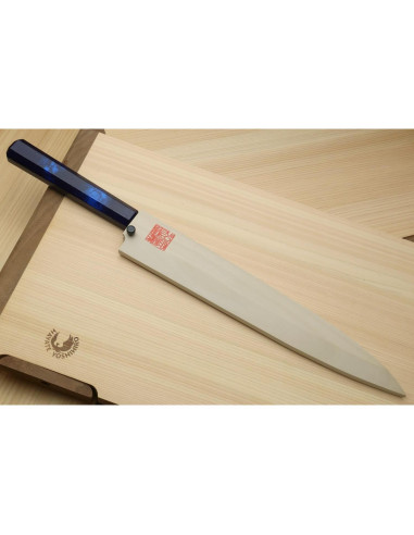 Cuchillo Yanagi Sashimi Yoshihiro 30cm Acero Inoxidable AUS8