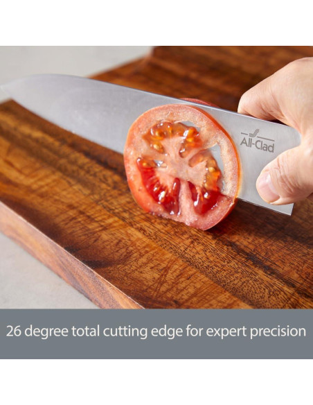 Cuchillo de Pelar Curvado All-Clad 3.5" Acero Inoxidable