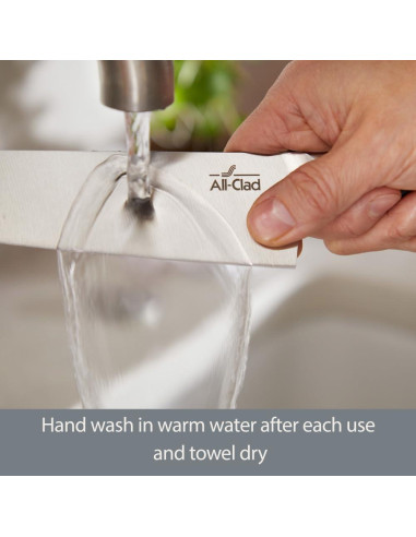 Cuchillo de Pelar Curvado All-Clad 3.5" Acero Inoxidable