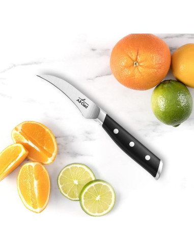 Cuchillo de Pelar Curvado All-Clad 3.5" Acero Inoxidable