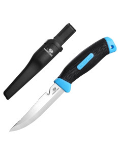 Cuchillo de Pesca Mossy Oak 21.6 cm Hoja Inoxidable Afilada