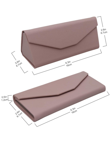 Estuche de Gafas Real Sic Beige - Duro y Plegable 16x7 cm Estuche de Gafas Real Sic Beige - Duro y Plegable 16x7 cm