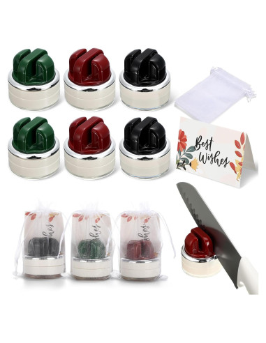 Juego de Afiladores de Cuchillos Leriton 6 Piezas Portátil