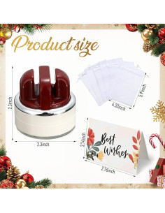 Juego de Afiladores de Cuchillos Leriton 6 Piezas Portátil 2