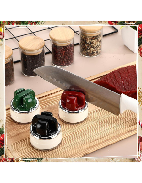 Juego de Afiladores de Cuchillos Leriton 6 Piezas Portátil