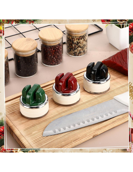 Juego de Afiladores de Cuchillos Leriton 6 Piezas Portátil