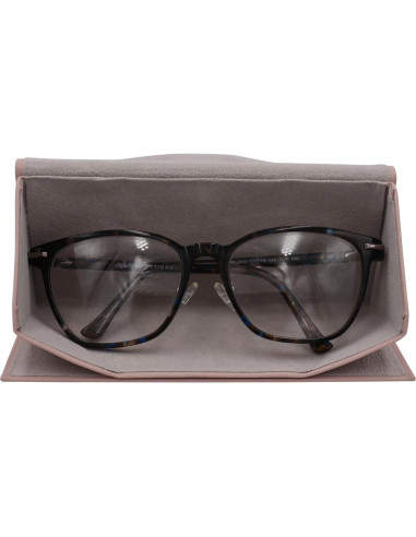 Estuche de Gafas Real Sic Beige - Duro y Plegable 16x7 cm