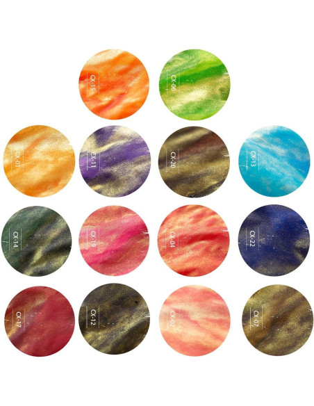 Conjunto de Plumas de Caligrafía de Vidrio AXEARTE 18 Piezas