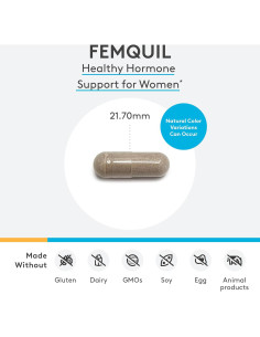 Suplemento Hormonal Femquil Xymogen - 120 Cápsulas 2