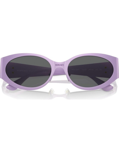 Gafas de sol Versace Mujer Marco Negro Lentes Grises 56mm