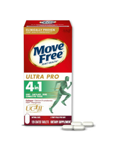 Move Free Ultra Pro Soporte Articular 120 Tabletas Colágeno II