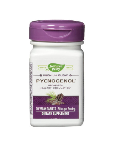 Suplemento Pycnogenol Nature's Way 50 mg 30 Tabletas