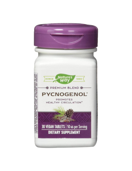 Suplemento Pycnogenol Nature's Way 50 mg 30 Tabletas