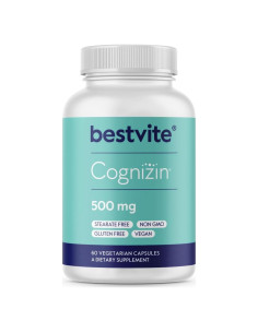 Cognizin Citicolina 500mg Bestvite 60 Cápsulas Veganas
