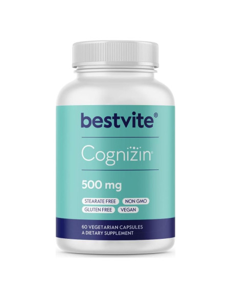Cognizin Citicolina 500mg Bestvite 60 Cápsulas Veganas