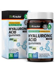 Gominolas Veganas de Ácido Hialurónico BioKrauter 60 Unidades