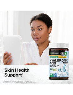 Gominolas Veganas de Ácido Hialurónico BioKrauter 60 Unidades 2