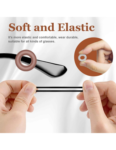 14 Pares de Fundas Antideslizantes para Gafas SMARTTOP