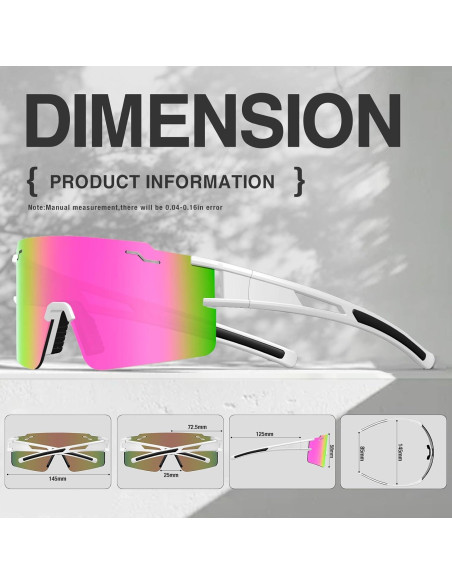 Gafas de Ciclismo FMY UV400 Polarizadas para Deportes Gafas de Ciclismo FMY UV400 Polarizadas para Deportes