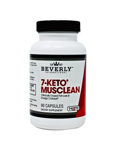 7-KETO Musclean Beverly International 90 Cápsulas Quema Grasa