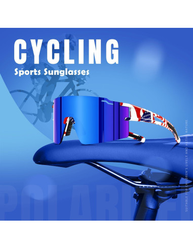 Gafas de Ciclismo FMY UV400 Polarizadas para Deportes