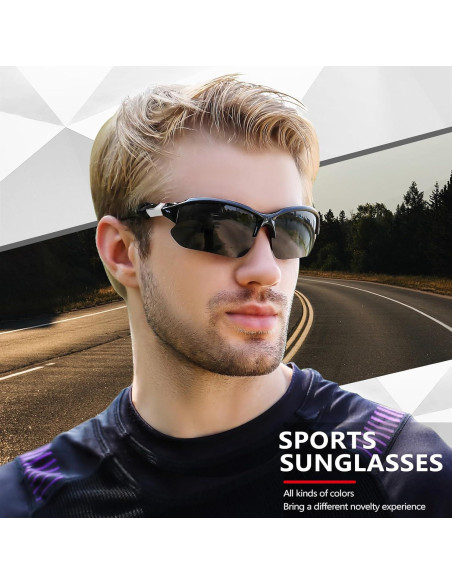 Gafas de sol deportivas DioKiw 3pack UV protección