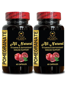 120 Cápsulas Veganas Vitalabs - Suplemento de Granada Antioxidante