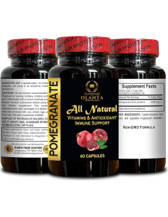 120 Cápsulas Veganas Vitalabs - Suplemento de Granada Antioxidante 2