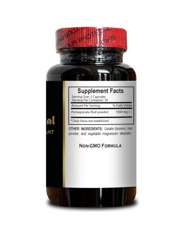 120 Cápsulas Veganas Vitalabs - Suplemento de Granada Antioxidante