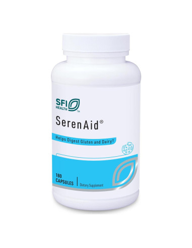 Suplemento Enzimas Digestivas Vegetariano Klaire Labs 180 Cápsulas