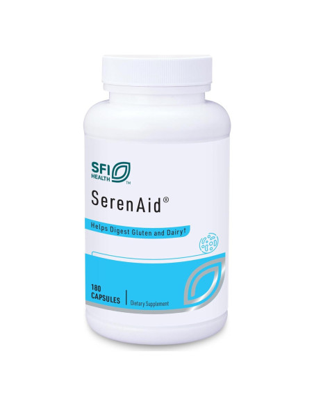 Suplemento Enzimas Digestivas Vegetariano Klaire Labs 180 Cápsulas