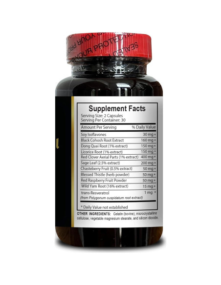 Suplemento Hormonal Femenino Vitalabs - 60 Cápsulas