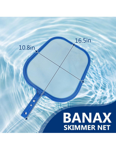 Red de Skimmer para Piscina Banax 41.9x27.4 cm Malla Fina