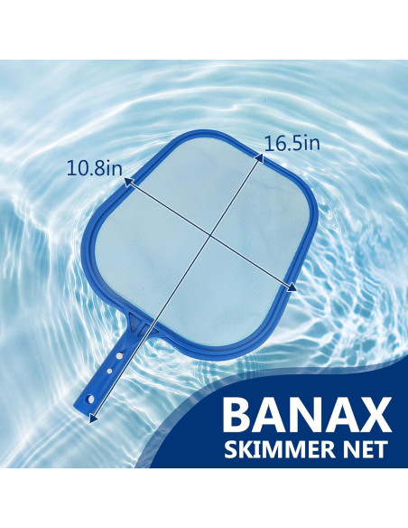 Red de Skimmer para Piscina Banax 41.9x27.4 cm Malla Fina