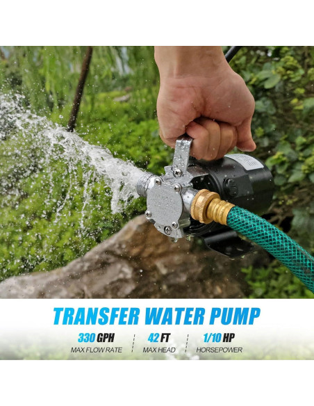 Bomba de Transferencia de Agua FIDISP 115V 1/10HP 5.5 GPM