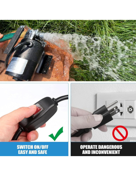 Bomba de Transferencia de Agua FIDISP 115V 1/10HP 5.5 GPM