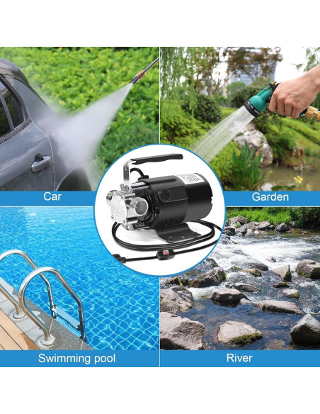 Bomba de Transferencia de Agua FIDISP 115V 1/10HP 5.5 GPM